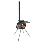 Ozpig Series 2 Wood Fired BBQ stove and heater